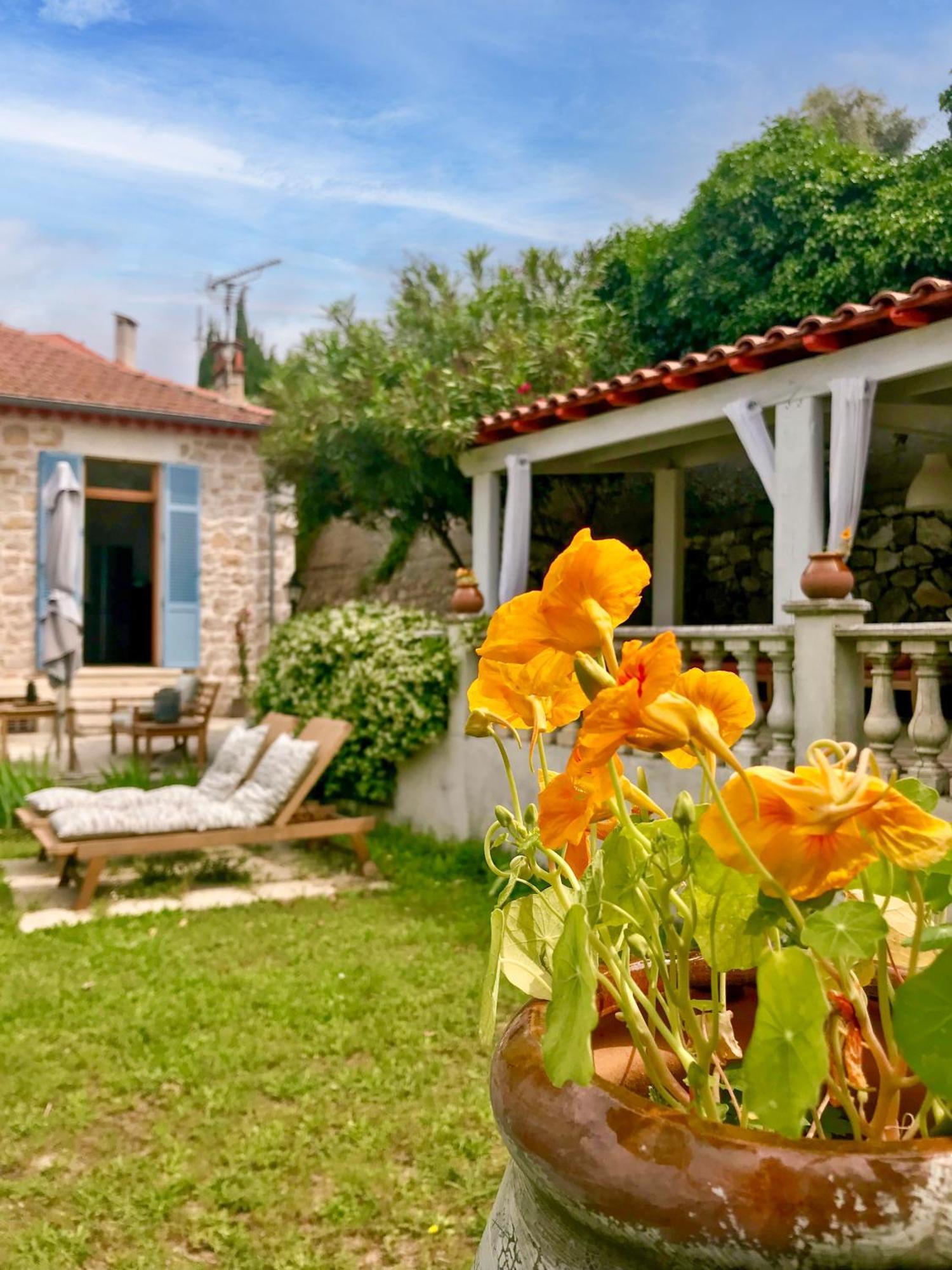Bed and Breakfast La Thebaide Grasse Exterior foto